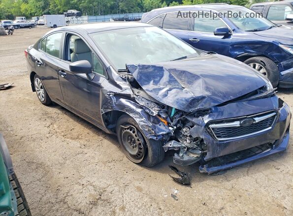 4S3GKAA61K3609844 2019 SUBARU IMPREZA Синий Передняя правая четверть