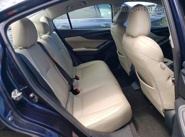 4S3GKAA61K3609844 2019 SUBARU IMPREZA Синий Вид задних сидений