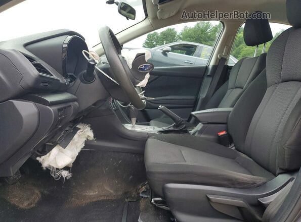 4S3GKAA61K3616289 2019 SUBARU IMPREZA Серый Вид салона спереди