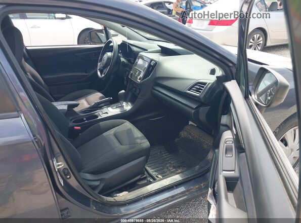 4S3GKAA62H3626757 2017 SUBARU IMPREZA Серый Вид салона спереди