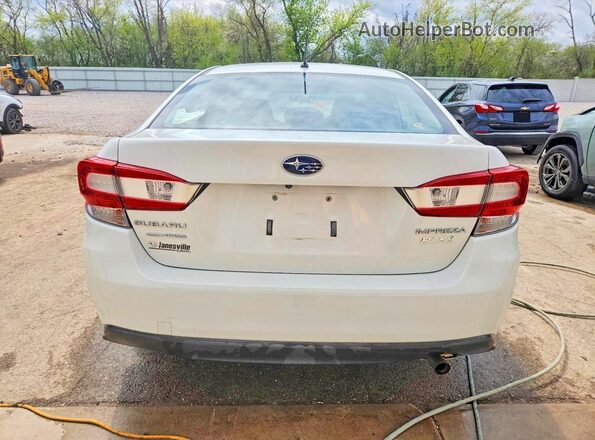 4S3GKAA63H3616710 2017 SUBARU IMPREZA Белый Вид сзади