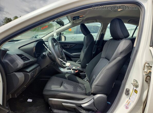 4S3GKAA63H3616710 2017 SUBARU IMPREZA Белый Вид салона спереди