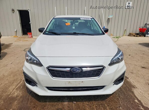 4S3GKAA63H3616710 2017 SUBARU IMPREZA Белый Вид спереди