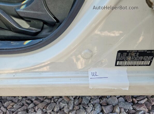 4S3GKAA63H3616710 2017 SUBARU IMPREZA Белый Вид подкапотного пространства