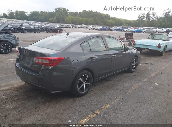 4S3GKAA63K3614222 2019 SUBARU IMPREZA Серый Задняя правая четверть