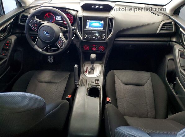 4S3GKAA65H3613730 2017 SUBARU IMPREZA Gray Առջևի վահանակի տեսք
