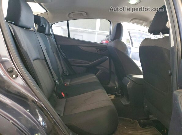 4S3GKAA65H3613730 2017 SUBARU IMPREZA Gray Հետևի նստատեղերի տեսք