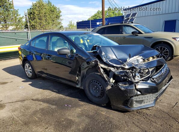 4S3GKAA65N1606641 2022 SUBARU IMPREZA Black Przód prawy