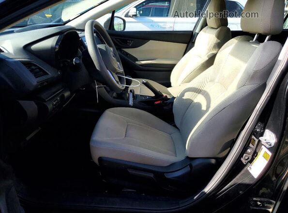 4S3GKAA65N1606641 2022 SUBARU IMPREZA Black Widok wnętrza z przodu