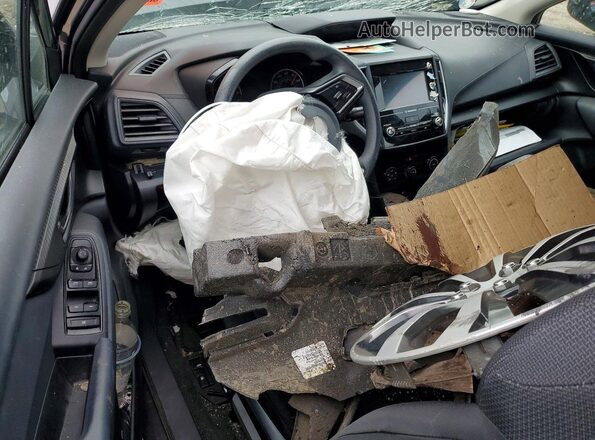 4S3GKAA68J3617986 2018 SUBARU IMPREZA Gray Вид панелі приладів