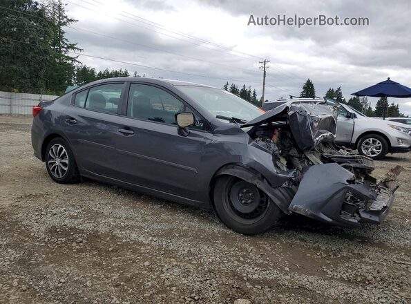4S3GKAA68J3617986 2018 SUBARU IMPREZA Gray Передня права чверть
