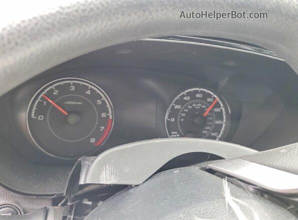 4S3GKAA68J3617986 2018 SUBARU IMPREZA Gray Вид щитка приладів