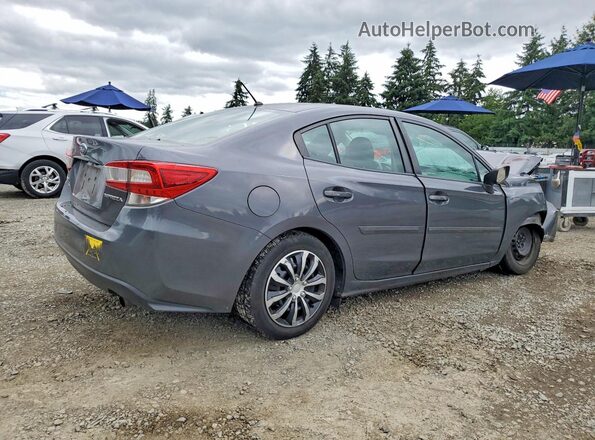 4S3GKAA68J3617986 2018 SUBARU IMPREZA Gray Задня права чверть