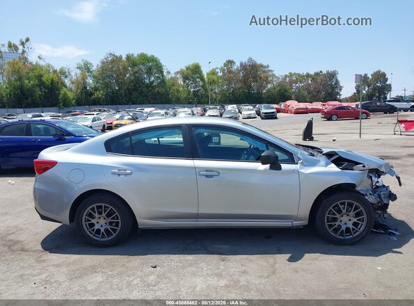 4S3GKAA68K3608948 2019 SUBARU IMPREZA Silver უკანა სალონის ხედი