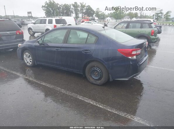 4S3GKAA69K3621661 2019 SUBARU IMPREZA Dark Blue Задняя левая четверть