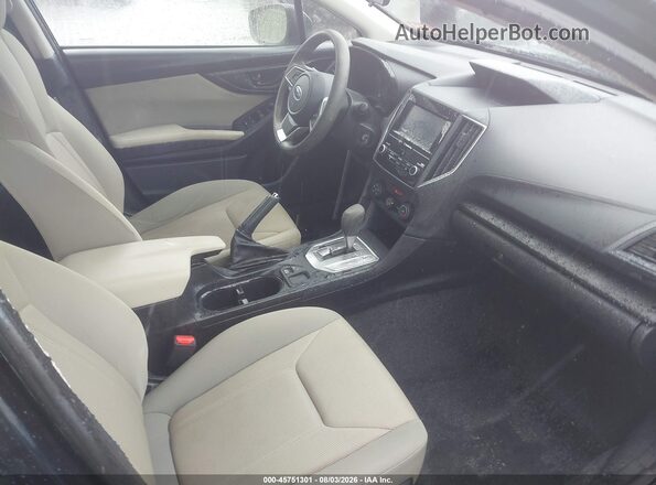 4S3GKAA69K3621661 2019 SUBARU IMPREZA Dark Blue Вид салона спереди
