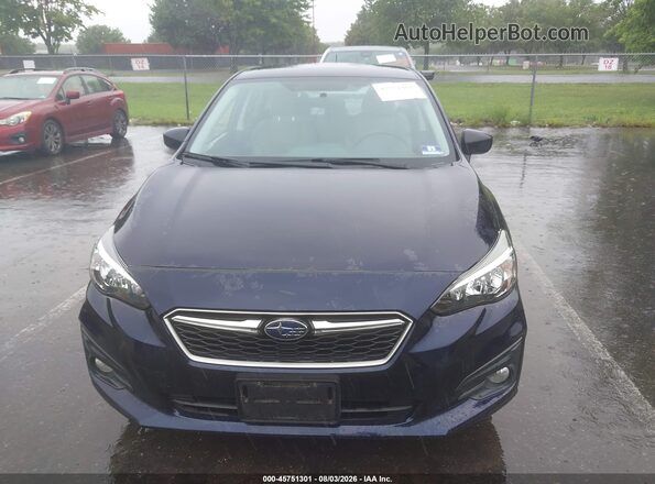 4S3GKAA69K3621661 2019 SUBARU IMPREZA Dark Blue Вид щитка приборов