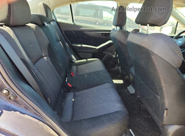 4S3GKAA6XH3614792 2017 SUBARU IMPREZA Charcoal Widok tylnych siedzeń