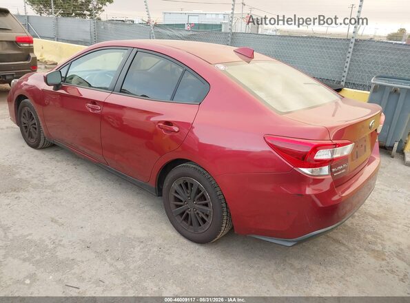 4S3GKAB60J3620251 2018 SUBARU IMPREZA Burgundy Rear left