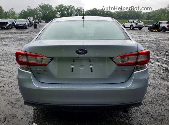 4S3GKAB60N3609563 2022 SUBARU IMPREZA Silver Вид ззаду