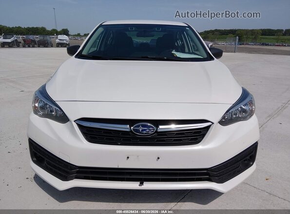 4S3GKAB60P3601062 2023 SUBARU IMPREZA White 360 interior view