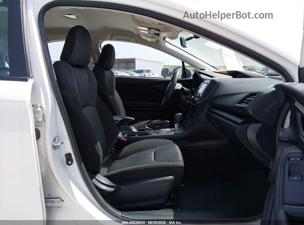 4S3GKAB60P3601062 2023 SUBARU IMPREZA White Front interior view