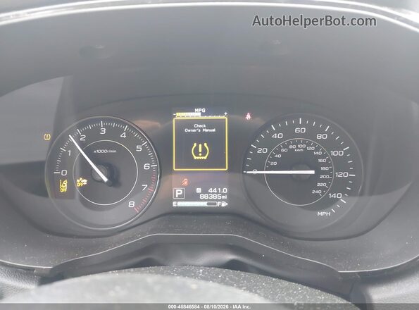 4S3GKAB61K3623967 2019 SUBARU IMPREZA Серебряный Вид задних сидений