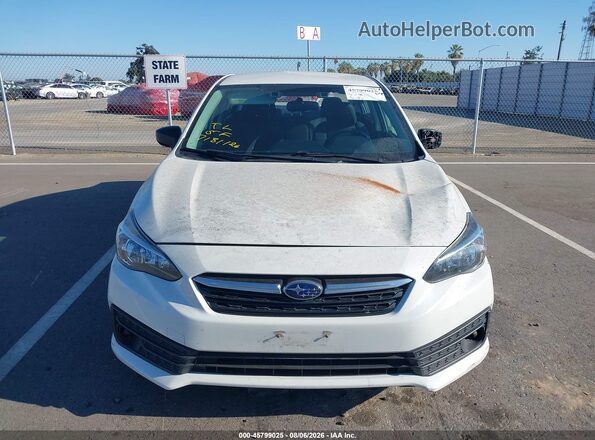 4S3GKAB62N3607152 2022 SUBARU IMPREZA Белый Вид щитка приборов