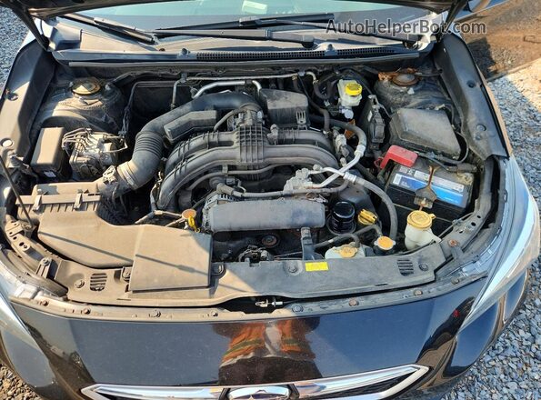 4S3GKAB63H3605852 2017 SUBARU IMPREZA Black Widok wnętrza z tyłu