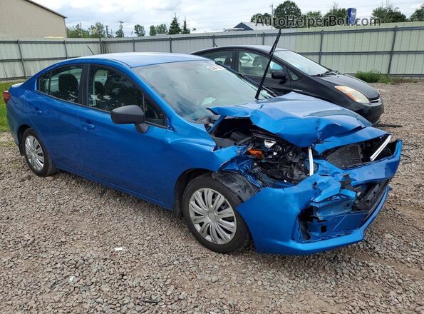 4S3GKAB63L3604726 2020 SUBARU IMPREZA Blue Delantero derecho