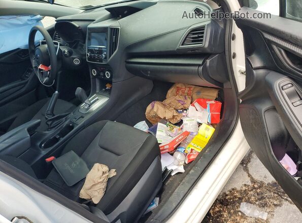 4S3GKAB63P3602030 2023 SUBARU IMPREZA White Dashboard view