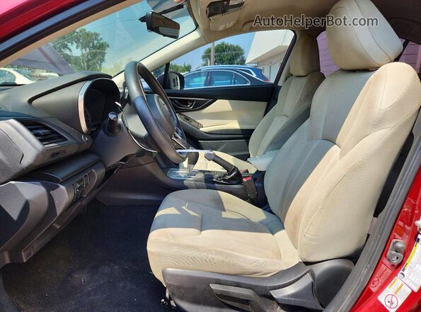 4S3GKAB64H3605102 2017 SUBARU IMPREZA Red Սալոնի դիմացի տեսք
