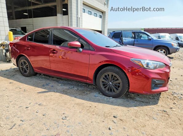 4S3GKAB64H3605102 2017 SUBARU IMPREZA Red Առջևի աջ