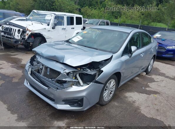 4S3GKAB65H3613323 2017 SUBARU IMPREZA Silver Front left