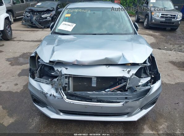 4S3GKAB65H3613323 2017 SUBARU IMPREZA Silver Front view