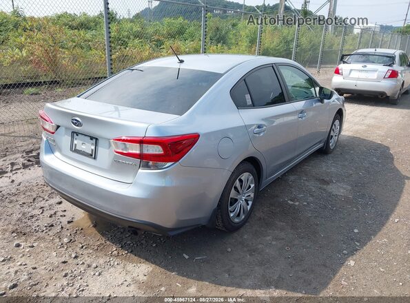 4S3GKAB65K3601731 2019 SUBARU IMPREZA Silver Trasero derecho