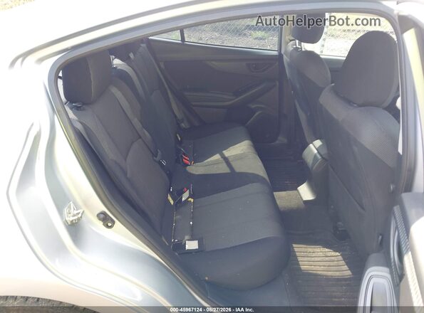 4S3GKAB65K3601731 2019 SUBARU IMPREZA Silver Vista de la etiqueta del VIN
