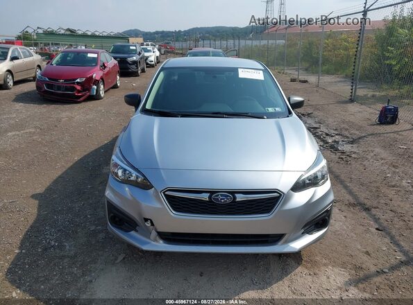 4S3GKAB65K3601731 2019 SUBARU IMPREZA Silver Vista del cuadro de instrumentos