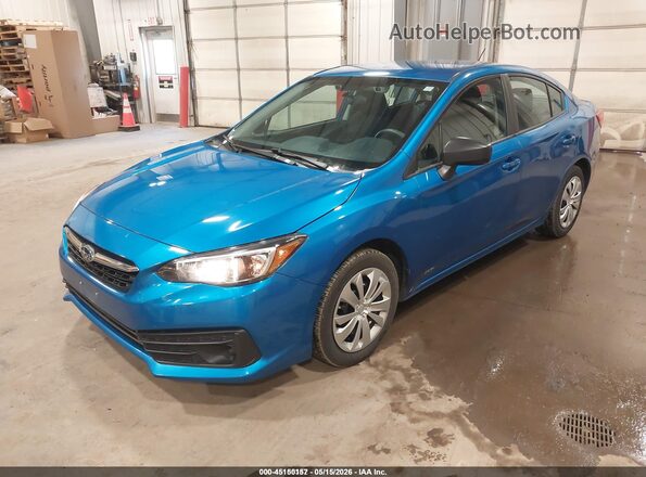 4S3GKAB65P3600957 2023 SUBARU IMPREZA Blue Front left