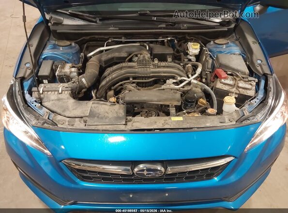 4S3GKAB65P3600957 2023 SUBARU IMPREZA Blue Rear view