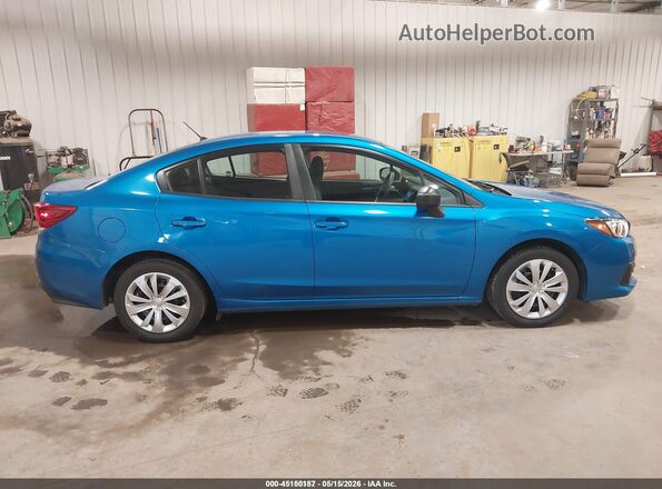 4S3GKAB65P3600957 2023 SUBARU IMPREZA Blue Rear interior view