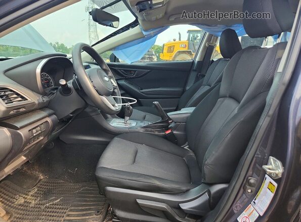 4S3GKAB66H3604985 2017 SUBARU IMPREZA Gray Front interior view