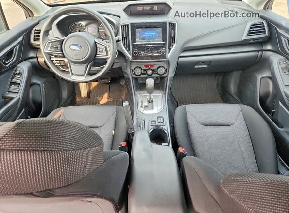 4S3GKAB66H3604985 2017 SUBARU IMPREZA Gray Dashboard view