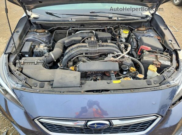 4S3GKAB66H3604985 2017 SUBARU IMPREZA Gray Rear interior view