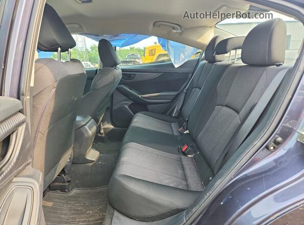 4S3GKAB66H3604985 2017 SUBARU IMPREZA Gray Rear seats view