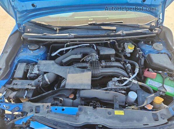 4S3GKAB66L3612786 2020 SUBARU IMPREZA Blue უკანა სალონის ხედი
