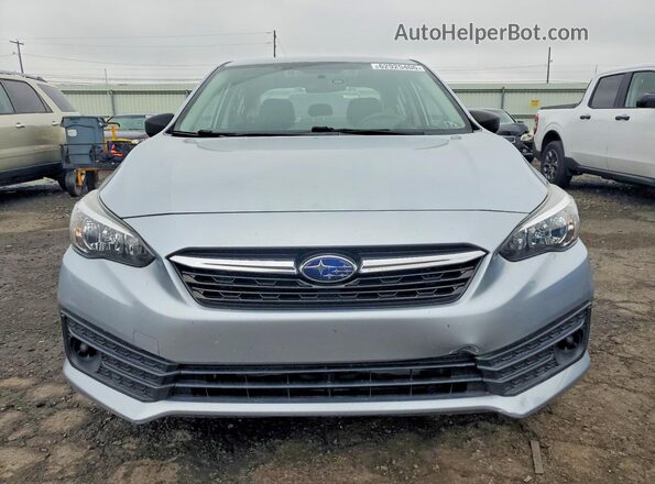4S3GKAB66M3601708 2021 SUBARU IMPREZA Silver Դիմացի տեսք