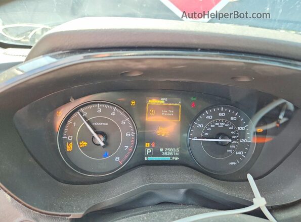 4S3GKAB66N3606554 2022 SUBARU IMPREZA Серый Вид щитка приборов