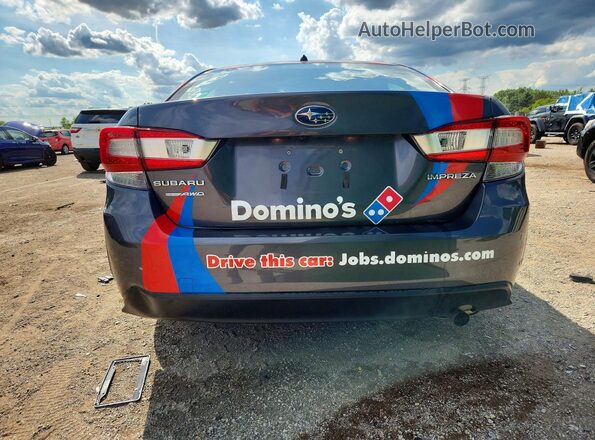 4S3GKAB66N3606554 2022 SUBARU IMPREZA Серый Вид сзади