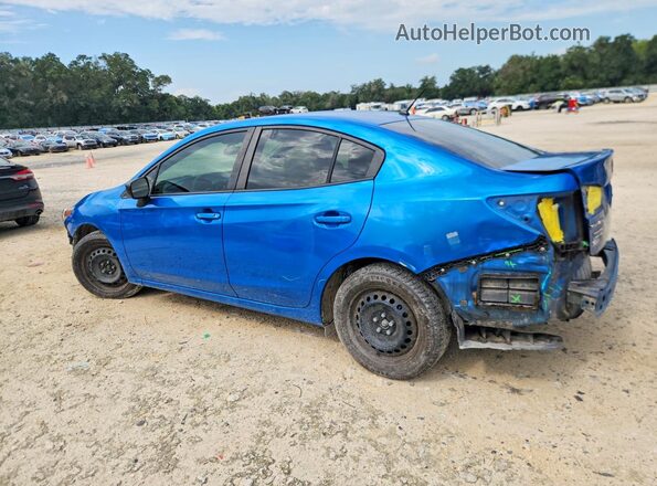 4S3GKAB67L3612652 2020 SUBARU IMPREZA Blue Trasero izquierdo